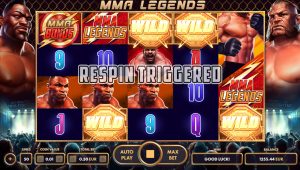 Respins with sticky Wilds
